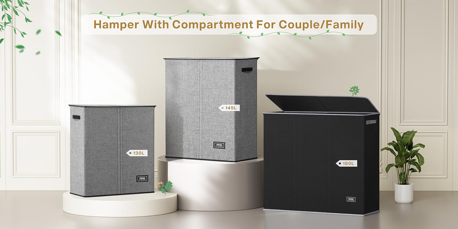 SOLEDI : Foldable Storage & Laundry Baskets